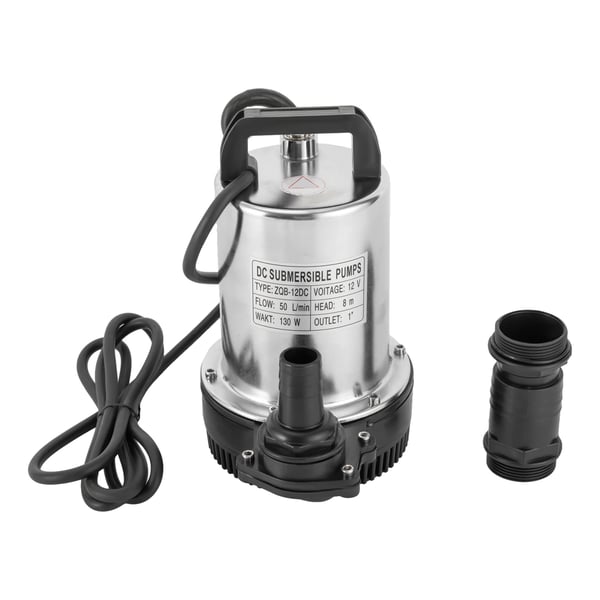 Upotuspumppu, 160W Teho, 8m Nostokorkeus,12V, EU Upotuspumppu, 160W Teho, 8m Nostokorkeus,12V, EU