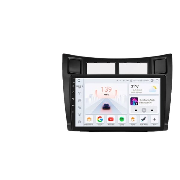 Bil Multimedia Spelare, Android 12, CarPlay Kompatibilitet,S1-3G 32G-8kärnor