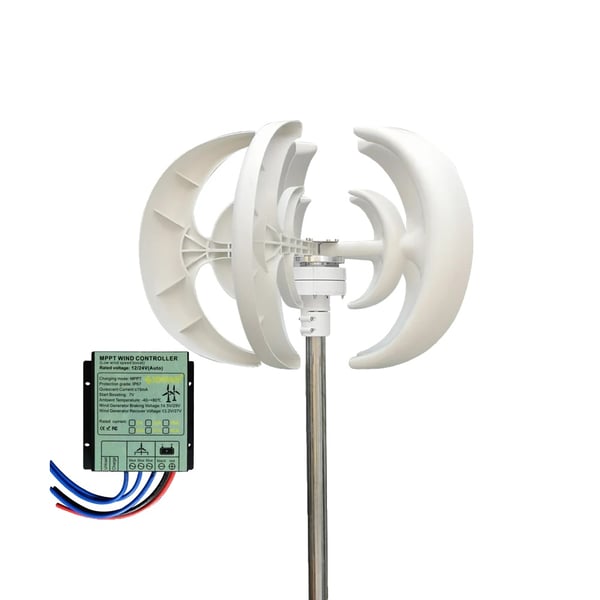 Vindturbingenerator, 3000W uteffekt, gratis MPPT-styrenhet, 24V, 3000W-a, Gratis MPPT-styrenhet-a