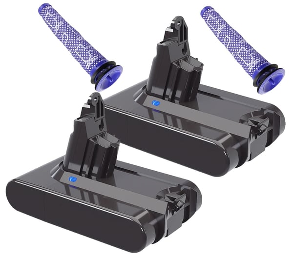Batteri, 21,6V, 6000mAh kapacitet,Blå