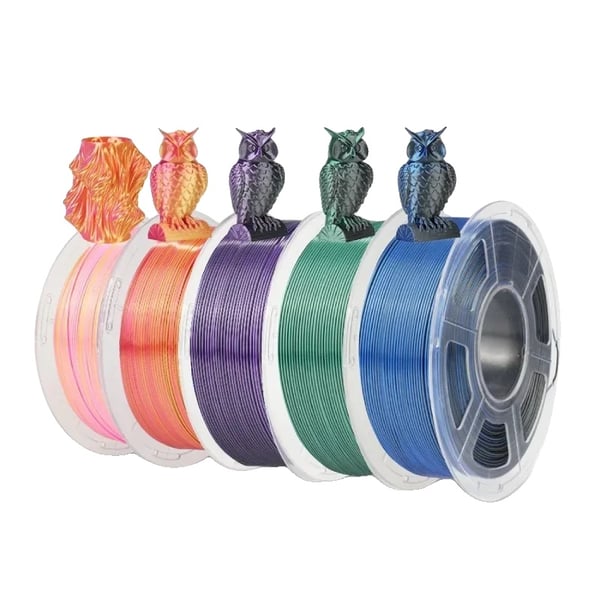 3D-printer filament, glat finish, flerfarvet print,DC RB MIX5