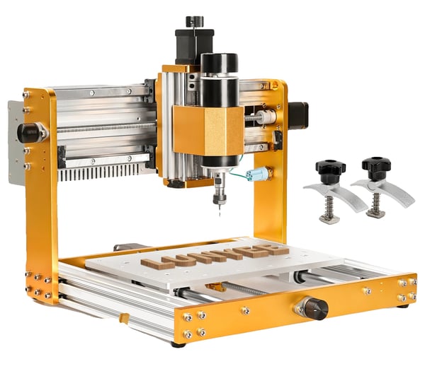CNC Router Maskin, 500W Spindel, 3 Axlar Kapacitet,Maskinsats