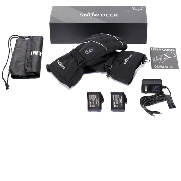 Opvarmede handsker, justerbar temperaturkontrol, berøringsskærmskompatible,Opvarmede handsker SD15, XL Opvarmede handsker, justerbar temperaturkontrol, berøringsskærmskompatible,Opvarmede handsker SD15, XL
