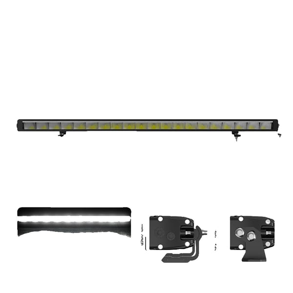 LED-ljusramp, 3500K / 6500K färgtemperatur, kombinerad stråle,42 tum LED-ljusramp, 3500K / 6500K färgtemperatur, kombinerad stråle,42 tum