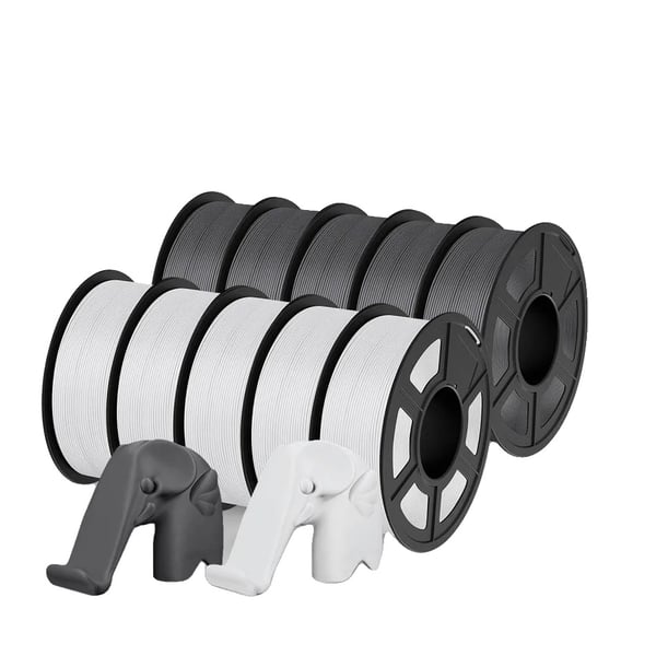 3D-printer filament, forbedret holdbarhed, pænt viklet design,PLA Mat 5WT 5GY