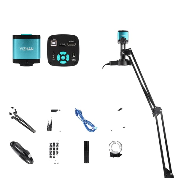 Mikroskop, 48MP-sensor, upp till 150x förstoring,4K 48MP 150x Set