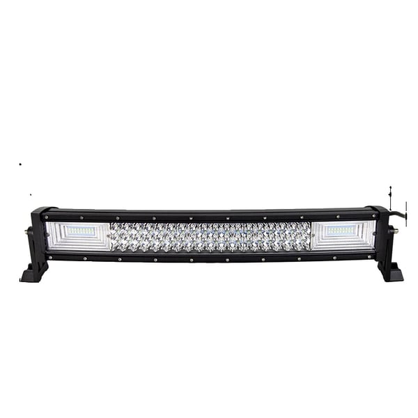 LED Lysbar, Bøjet Design, Høj Lysstyrke,22inch ingen ledning kit