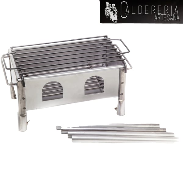 Kulgrill, Metal Konstruktion, Aftagelige Ben,350x200x500mm traditionel Kulgrill, Metal Konstruktion, Aftagelige Ben,350x200x500mm traditionel