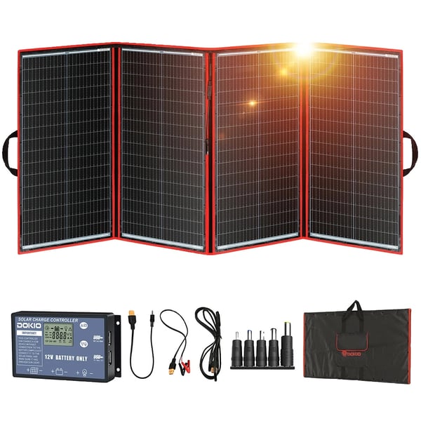 Bærbar Sammenklappelig Solpanel, Monokrystallinsk Silikone, CE Certificeret,300W