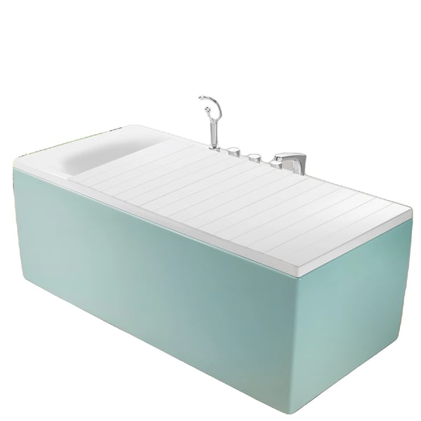 Badekar Cover, PVC Materiale, Nem at Rengøre, Moderne Design,75CM Bredde