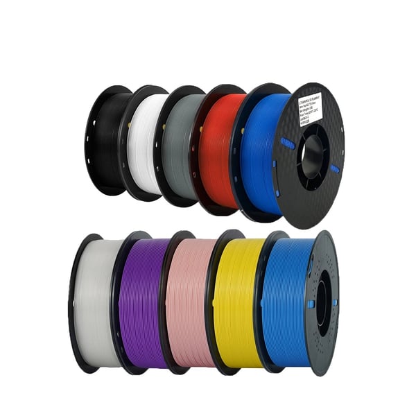 PLA Filament, 1,75 mm Diameter, 1KG Rulle,10KG PLA Mix D