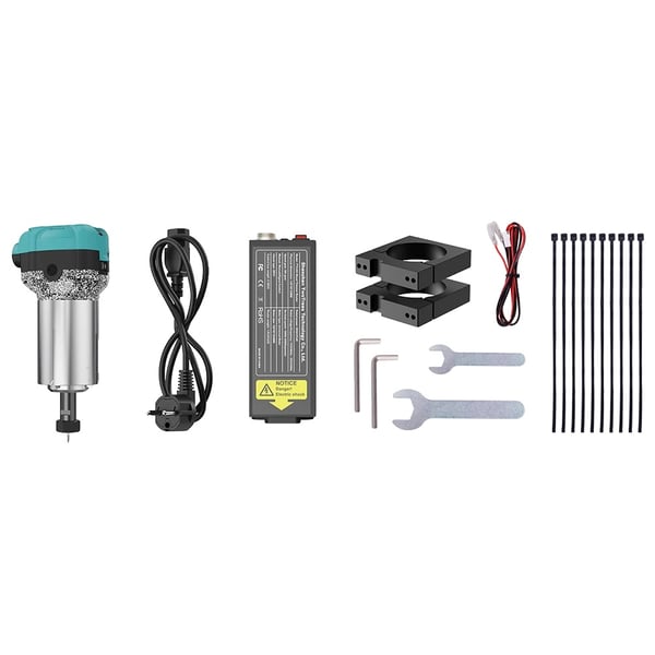 CNC-puupora, 800W teho, säädettävä nopeus 10 000-30 000 RPM,Standardi, EU