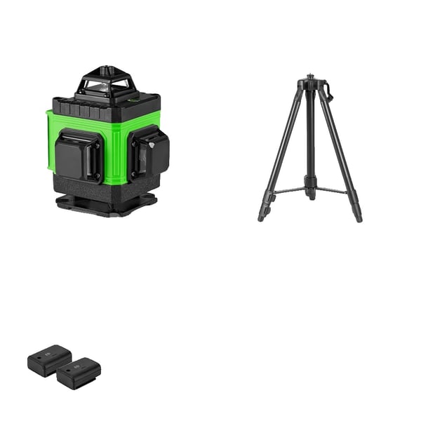 Lasernivå, 16 Linjer, Fjärrkontrollfunktion, 120cm Stativsats Lasernivå, 16 Linjer, Fjärrkontrollfunktion, 120cm Stativsats