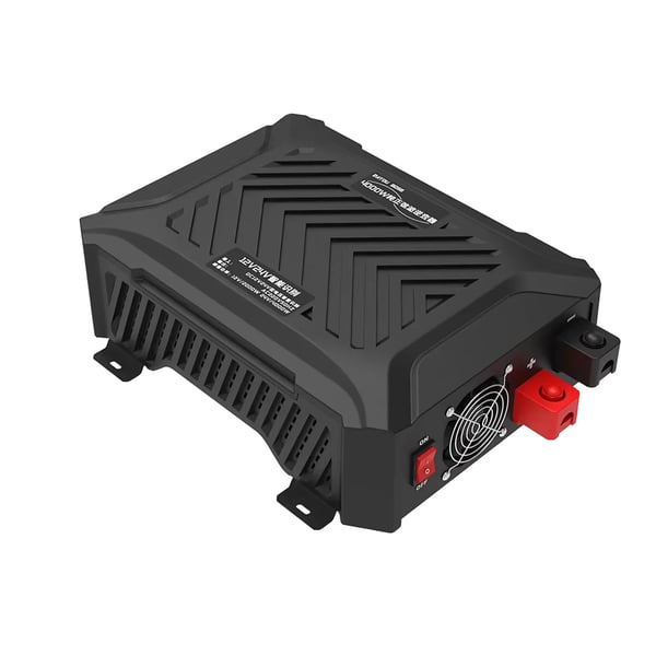 DATOUBOSS Inverter, Dual Voltage 12V/24V til AC220V, 4000W Peak Power,DC12V 24V til AC220V