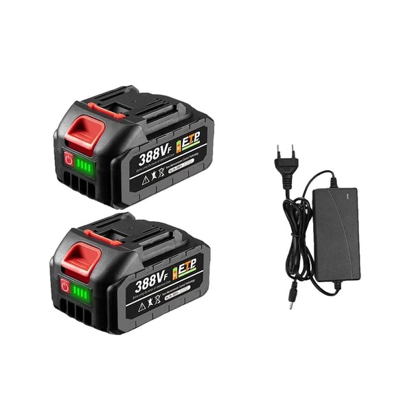 Yofidra-akkusarja, 7500 mAh kapasiteetti, yhteensopiva 18 V B-sarjan työkalujen kanssa, 2X388VF-1 laturi