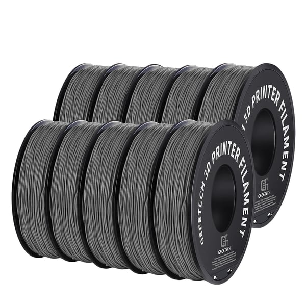 TPU-filamentti, 1,75 mm halkaisija, myrkytön ja joustava, HARMAA