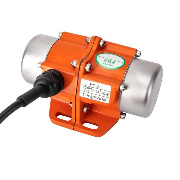 Vibrationsmotor, 30W effekt, 3000 RPM hastighed,Rød