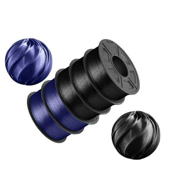 3D-printer filament, TPU-materiale, høj udskriftskvalitet,TPUSILK 3BK2DB-5.5KG