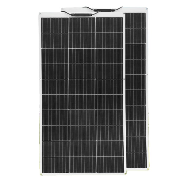 Fleksibel Solpanel, Høj Effektivitet, Bærbart Design,200W Hvid