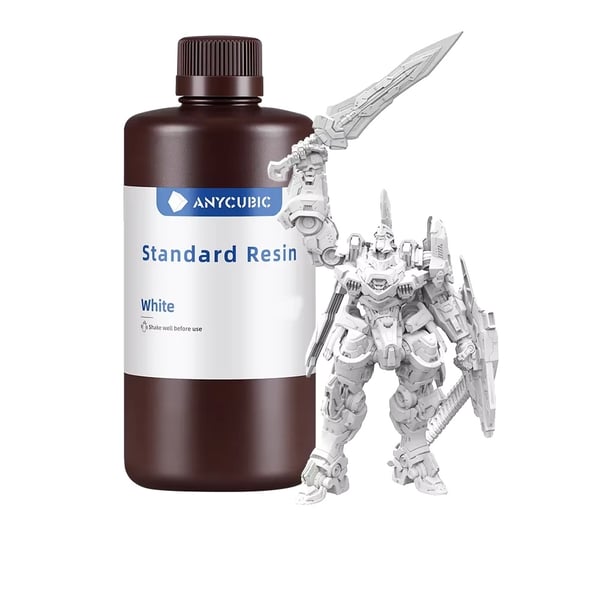 3D Print Harpiks, Høj Præcision, Hurtig Hærdning,5kg Hvid 3D Print Harpiks, Høj Præcision, Hurtig Hærdning,5kg Hvid