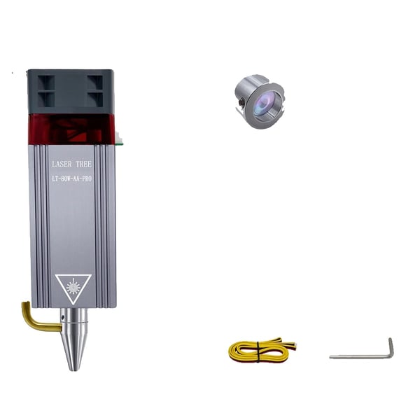 Lasermodul, Luftassistansfunktion, Precisionsskärning, 80W-AA-PRO-KIT-24V