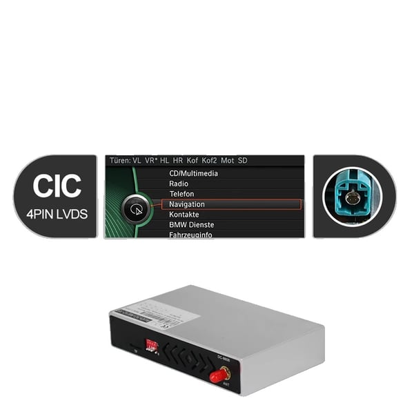 Trådløs CarPlay-boks, Spejlforbindelse, Android Auto-kompatibilitet,CIC
