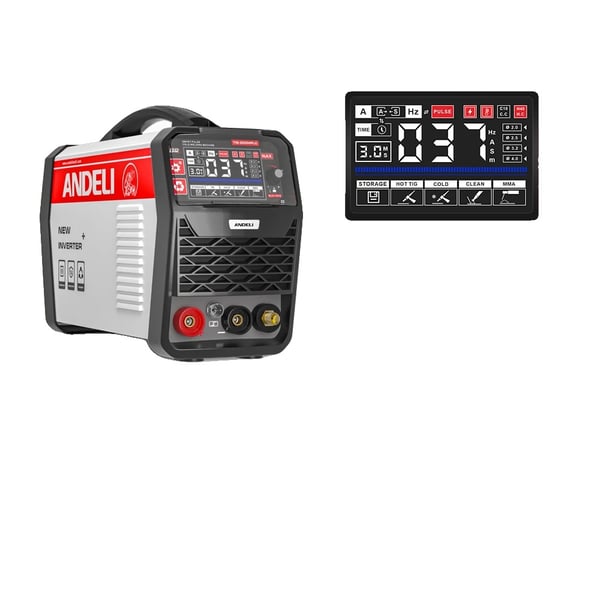 TIG-hitsauskone, IGBT-invertteri, moniprosessikyky,TIG-250MPLC