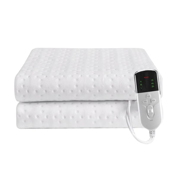 Elektrisk Värmefilt, Bekväm Värme, Multifunktionell Användning,Vit EUB0815H-42B, 150x80 EUB0815H-42B