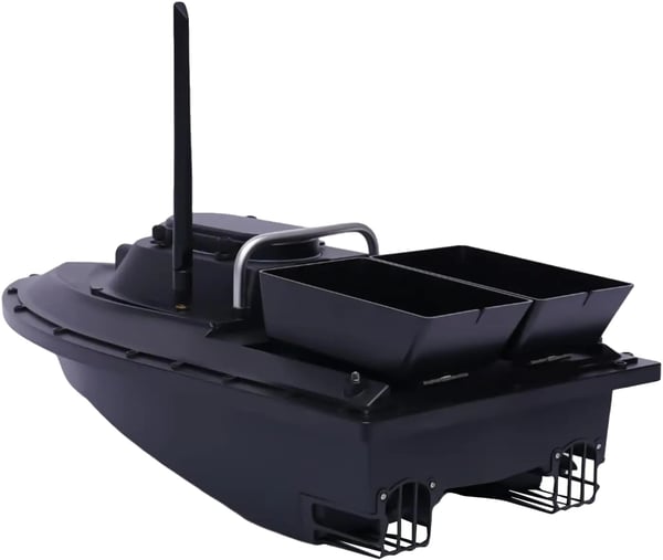 Bait Boat, Fjernbetjening, Maksimal Hastighed 5,4 km/t,sort