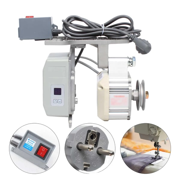 550W Borstlös Symaskinsservomotor, Justerbar Hastighet 200-4500rpm, Hållbar Aluminiumdesign,VIT 550W Borstlös Symaskinsservomotor, Justerbar Hastighet 200-4500rpm, Hållbar Aluminiumdesign,VIT