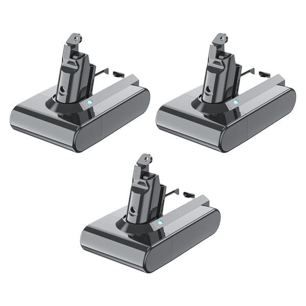 Erstatningsbatteri, 21.6V, 6000mAh Lithium-ion,3BAT