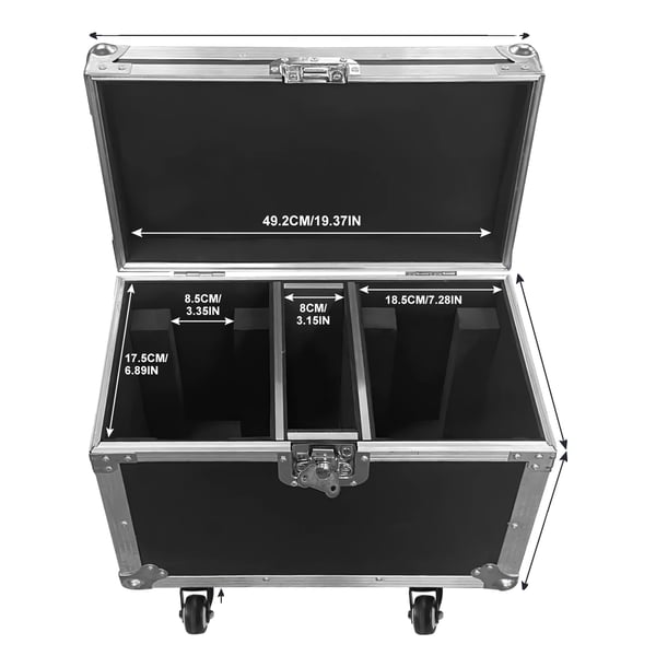 Flight Case, Holdbar Konstruktion, Nem Transport,1Pc Flygkasse