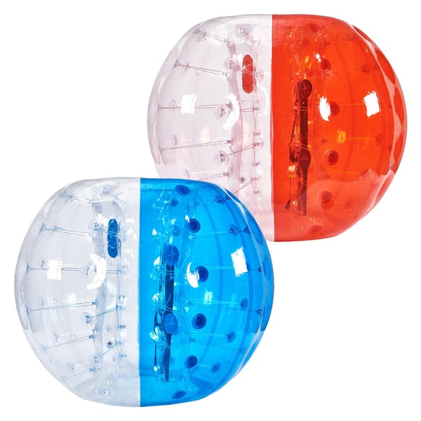 Uppblåsbara Bumper Balls, 5FT Höjd, 0,8 mm Tjock PVC, Lämplig för 110-330 lbs,typ A