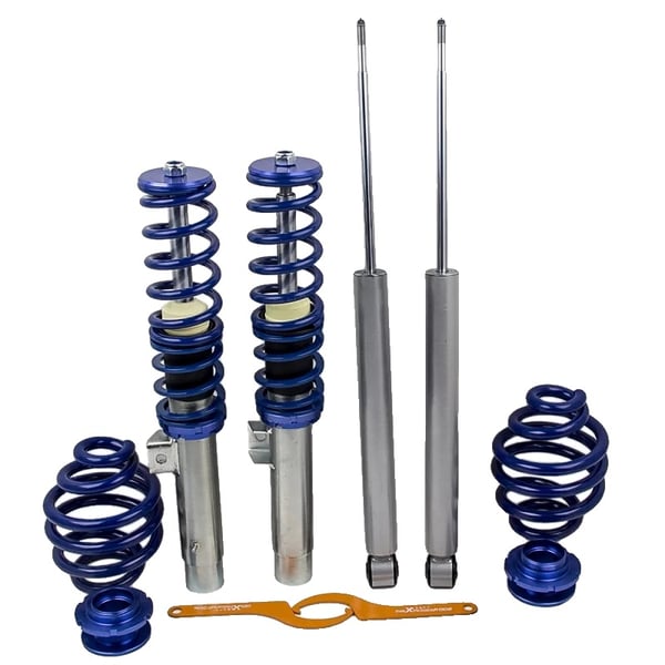 Coilover, Justerbar Höjd, Förbättrad Hantering,Blå