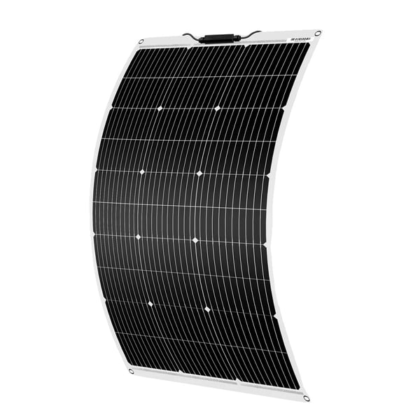 Solpanel, 100W effektudgang, fleksibel og vandtæt design,100W