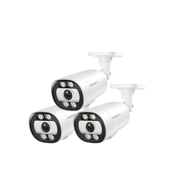 AI POE-kamera, tvåvägskommunikation, människodetektering,3PC 5MP POE Kamera