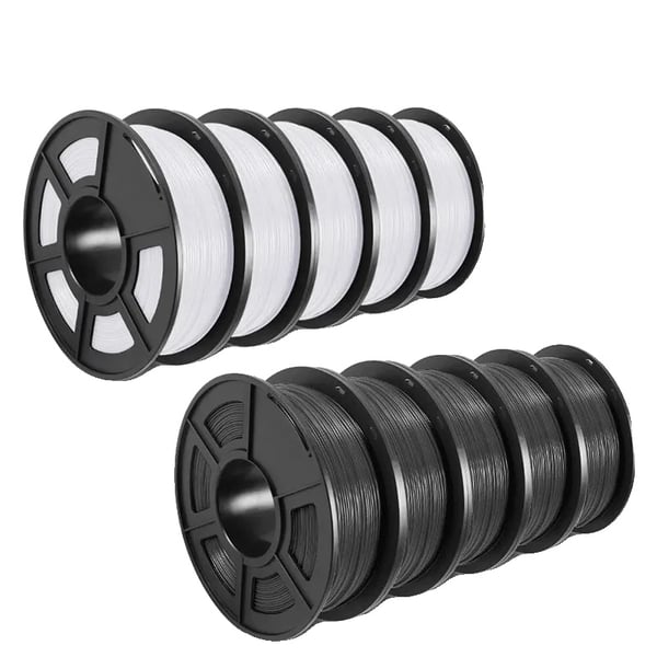 3D Filamentti, Paino 10KG, Langansäde 1.75mm,PETG 5WT 5GY