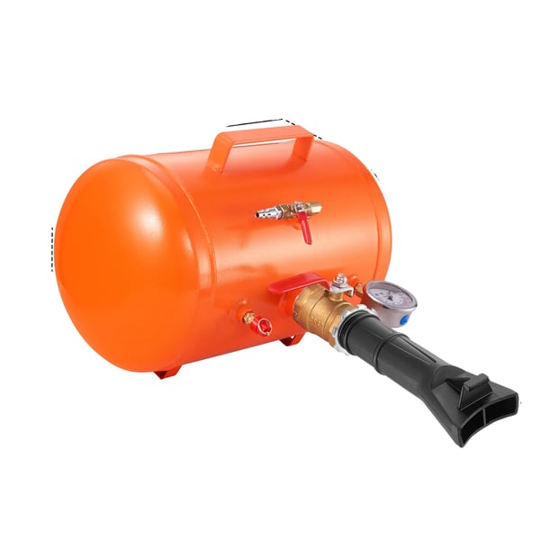 Dækperle Sætteanordning, 19 L Kapacitet, 145 psi Maksimalt Tryk, Hurtig Luftopblæsning,5 gal145Psi