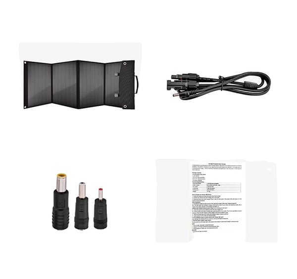 Bærbar Solpanel, Foldbart Design, Effektiv Energiudgang,SP100W