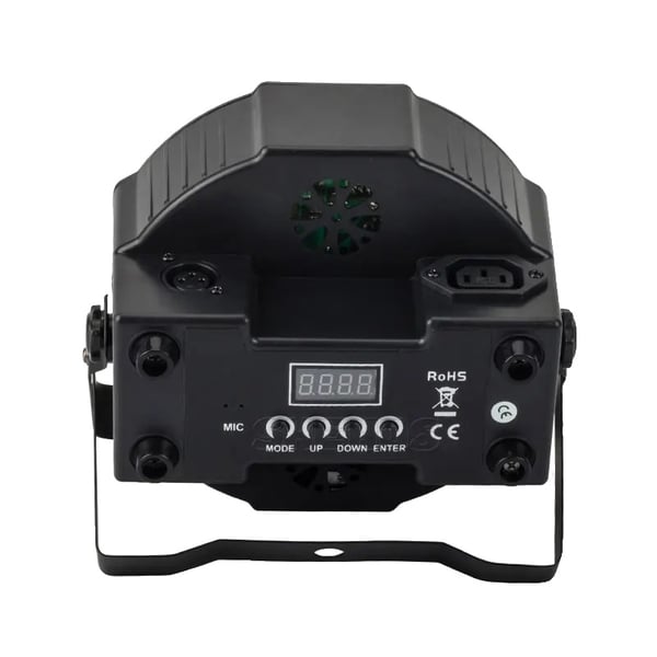 Lavavalaistus, itsenäinen, DMX-lavalamppu, 100-240V,7X18W RGBWA-UV Musta, EU-plugi Lavavalaistus, itsenäinen, DMX-lavalamppu, 100-240V,7X18W RGBWA-UV Musta, EU-plugi