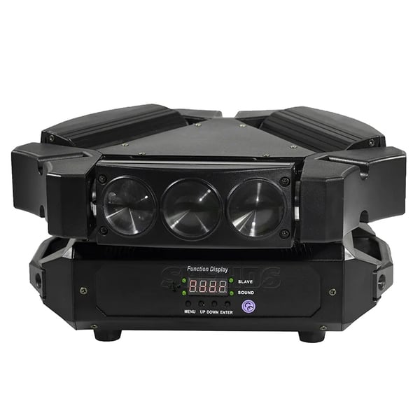 LED-sädehämähäkki, RGBW 4in1, 360° panorointi, 145° kallistus,EU-plugi, Värikäs LED-sädehämähäkki, RGBW 4in1, 360° panorointi, 145° kallistus,EU-plugi, Värikäs