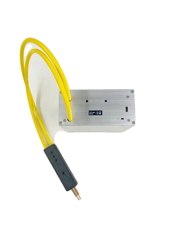 Bærbar Punktsvejser, 3400W Effekt, Oled Skærm,5600mAh 8,4V 3400W