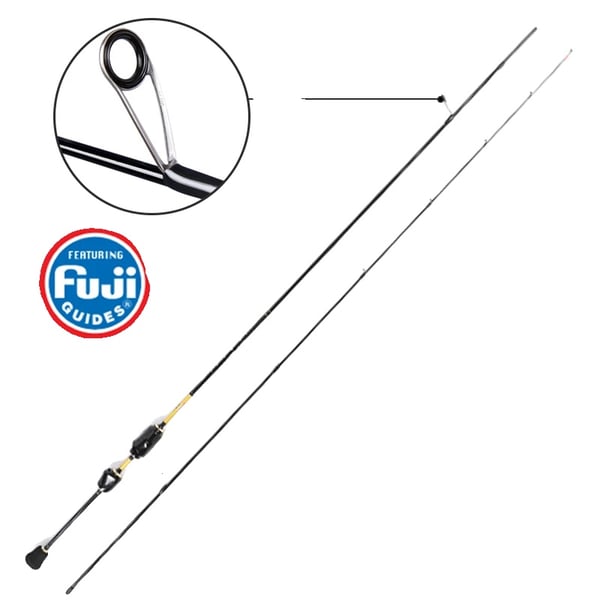 Mifine Ultralight Spinnfiskespö, 1,93M längd, 0,3-1,5G betesvikt,902(FUJI O-ring), 1,93M 0,3-1,5G