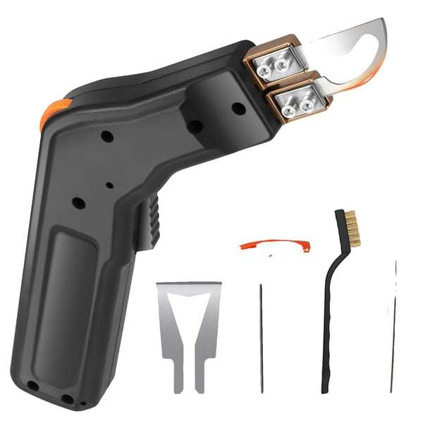 Hot Knife Skumskærer, 300W Effekt, 0-600℃ Temperaturinterval,sort