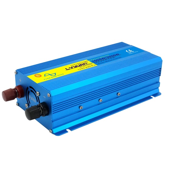 Virta-invertteri, 1000W jatkuva teho, puhdas sinimuotoinen lähtö,2000W-24V-220V