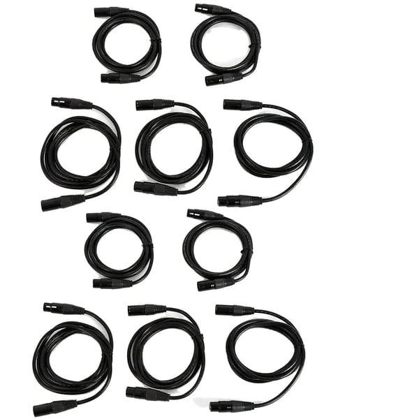 DMX-kabel, 3-Pin XLR, 2m længde,DMX-kabel