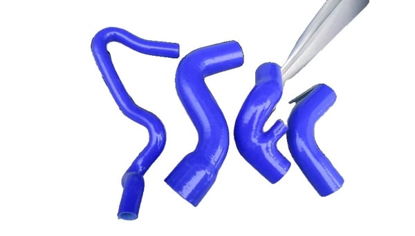 Silicone Turbo Slange til Audi A4 & Passat B5, Høj Sprængtryk, Ekstrem Temperaturmodstand,Blå