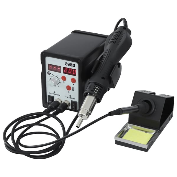 Desoldering Station, 750W Effekt, Præcis Temperaturkontrol,220V, sort