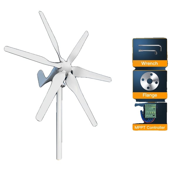 3000W Vindmølle, Lav Start-Hastighed, Flere Spændingsmuligheder,Gratis MPPT-controller, 12V, 3000W 3000W Vindmølle, Lav Start-Hastighed, Flere Spændingsmuligheder,Gratis MPPT-controller, 12V, 3000W