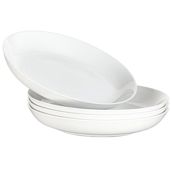 Pastaskålset, Generös Kapacitet 1,6L, Miljövänligt Material, 12st, Sopptallrik
